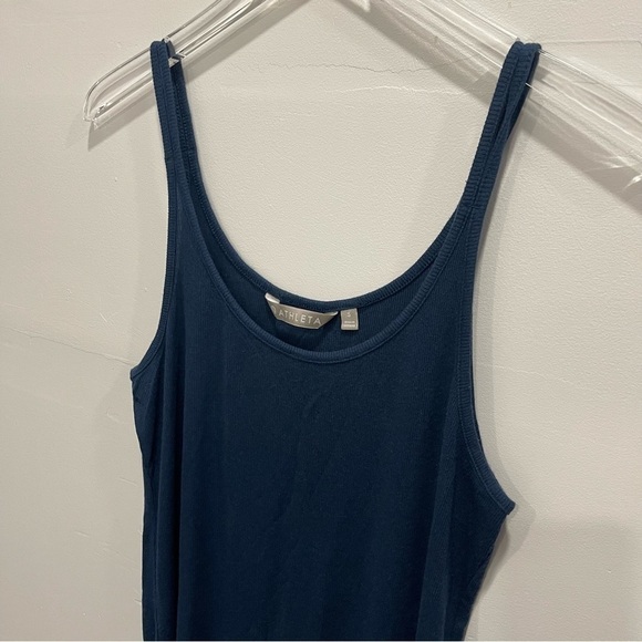 Athleta Double Strap Ribbed Revive Tank Small - Picture 3 of 7